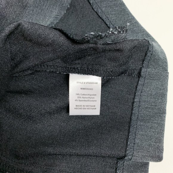 y2k gray ruched ruffle trim plunge v neck cropped vest waistcoat top by love cul - Picture 6 of 8